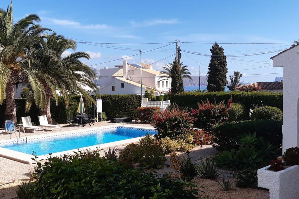 House In The Center Of Albir, 2 Min Walk From The Beach 알비르 외부 사진